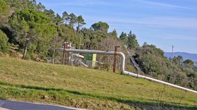 Unfinished country house near Pomarance