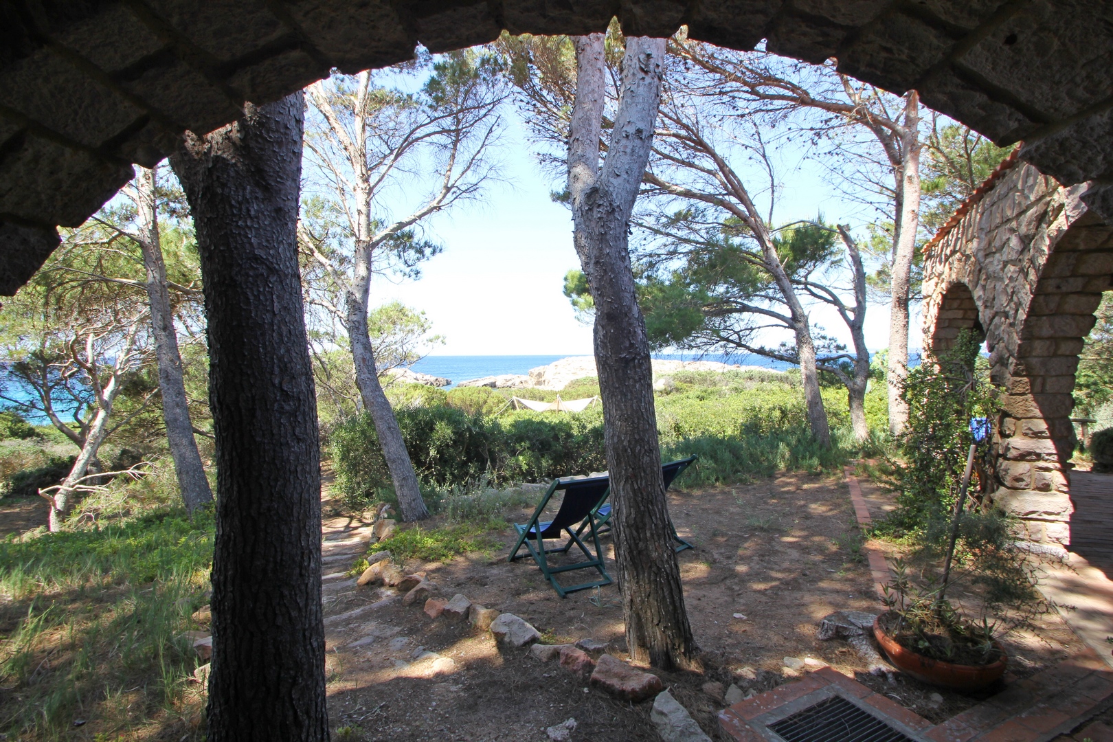 Villa in Sardegna with beach access