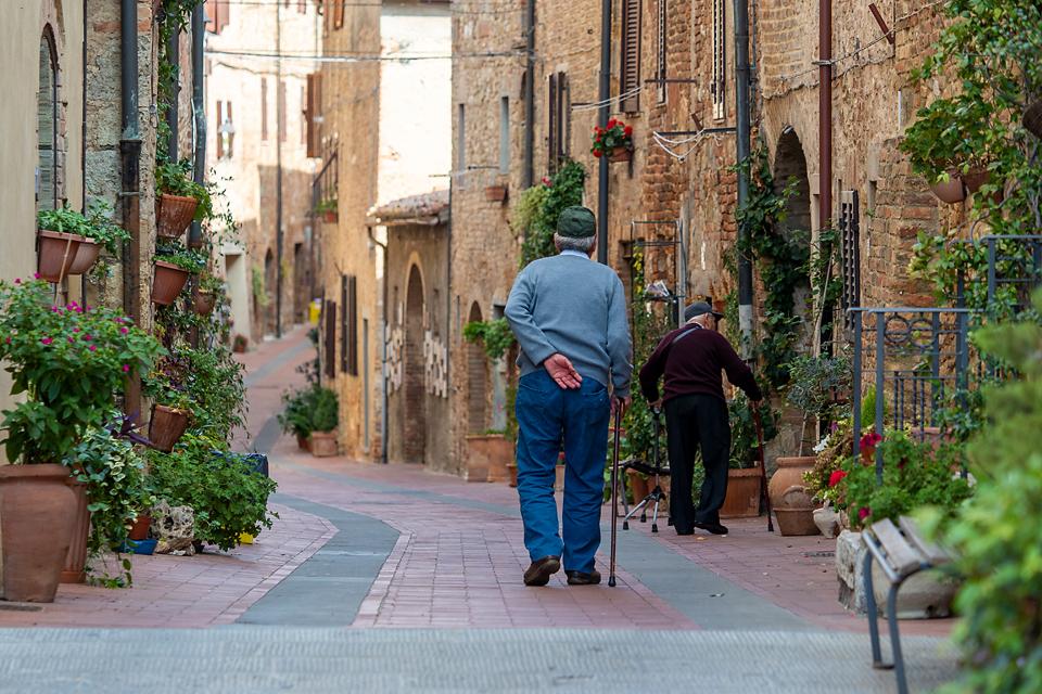 Wenn das Dorf älter wird