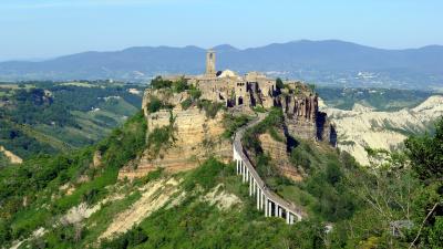 Ztracené místo: Bagnoregio - umírající vesnice