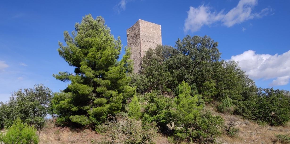 Middle-age tower with 16ha Land in Umbria-1