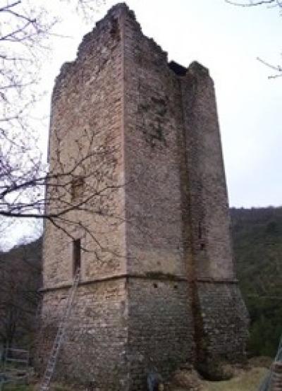 Middle-age tower with 16ha Land in Umbria