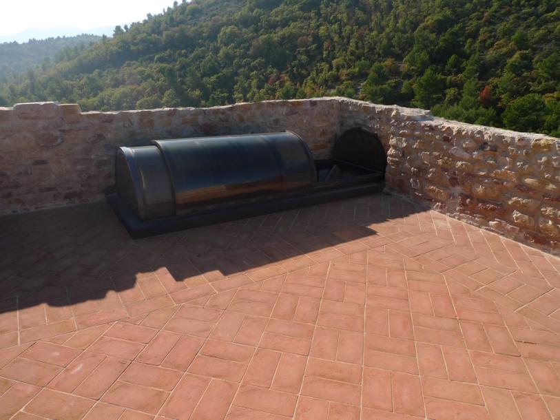 Middle-age tower with 16ha Land in Umbria-7