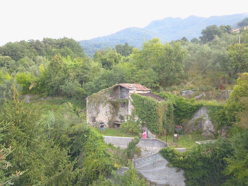 Rustico con vista mare verso Seravezza