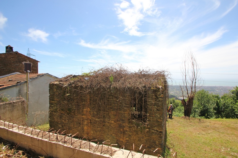 Stone House with Sea View in Montignoso Hills – Large Land for Renovation