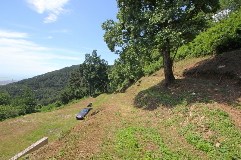 Rudere con vista mare