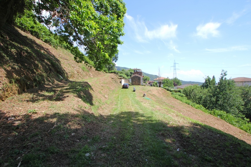 Rudere con vista mare