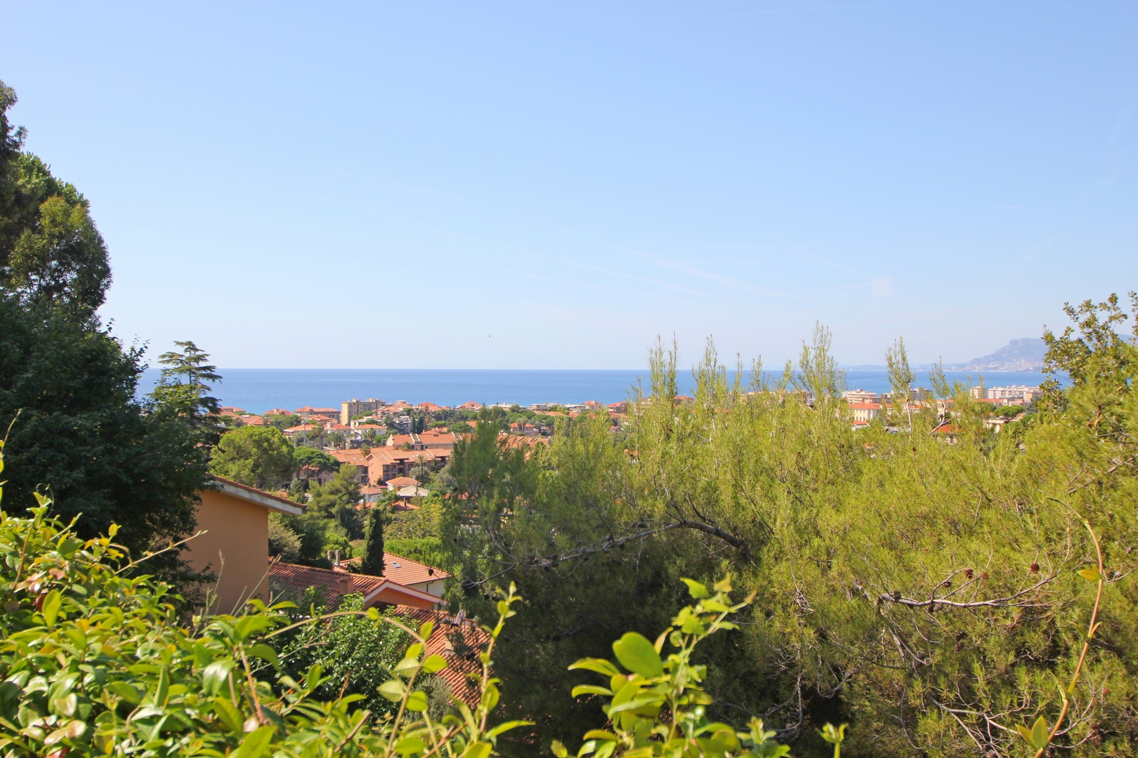 Villa con vista mare in Bordighera