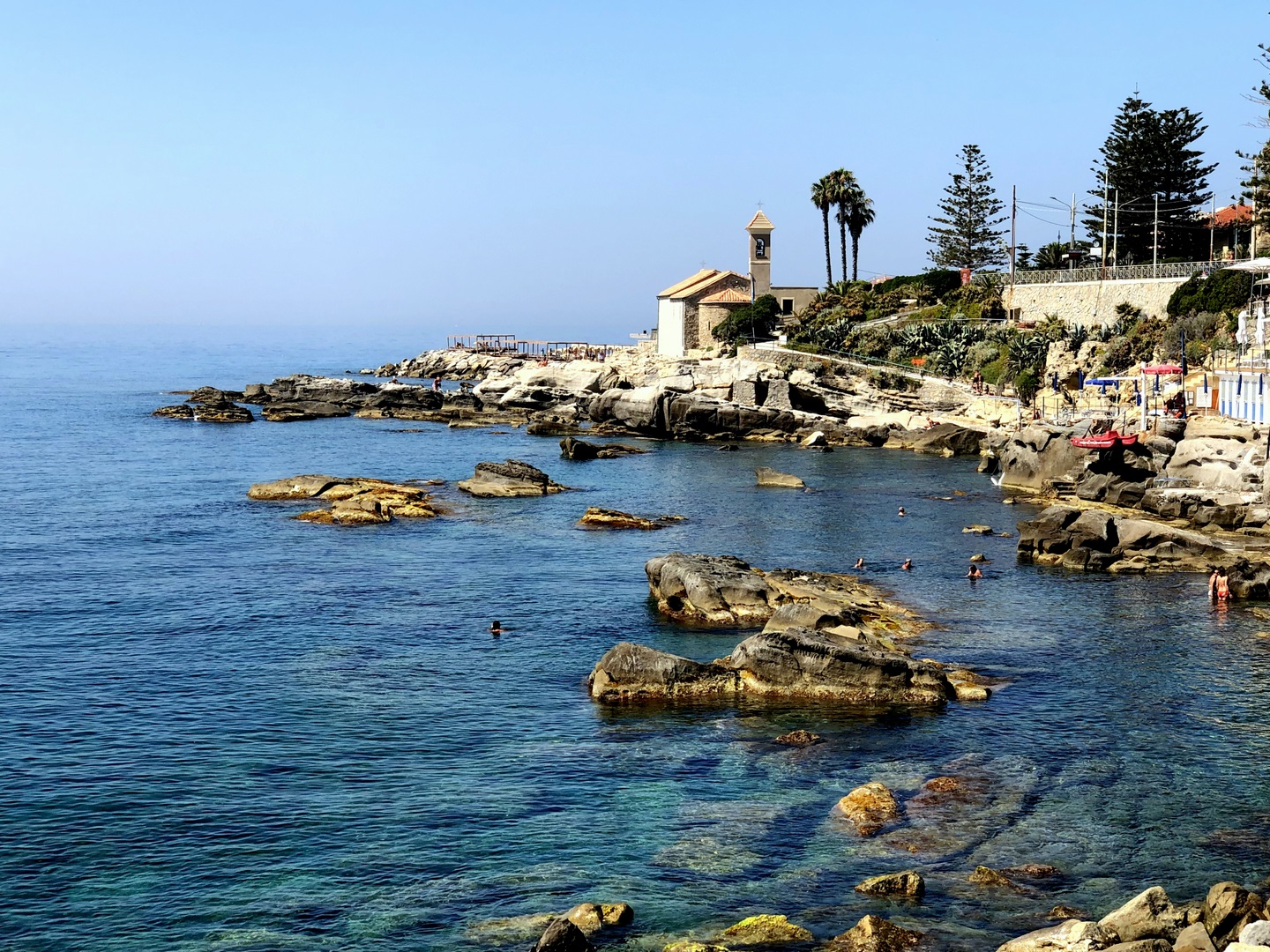 Villa con vista mare in Bordighera