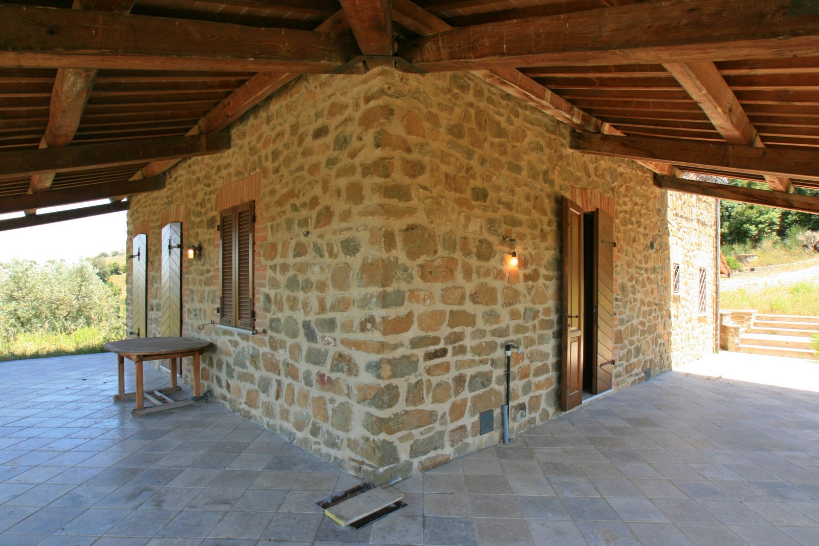 Neues Steinhaus mit Großem Grundstück & Panoramablick – Scansano, Toskana