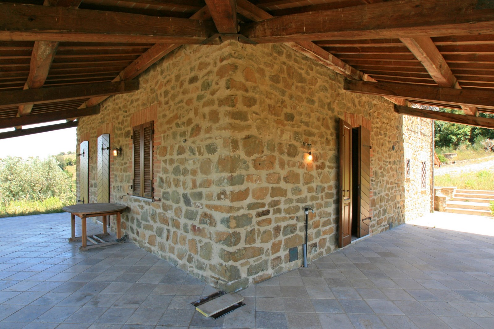 Neues rustikales Haus in Scansano mit Meerblick