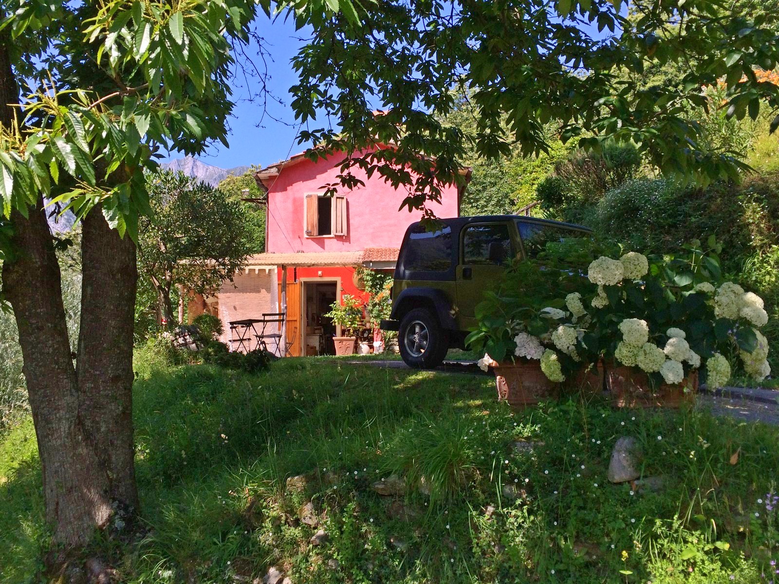 Haus im Wald von Seravezza