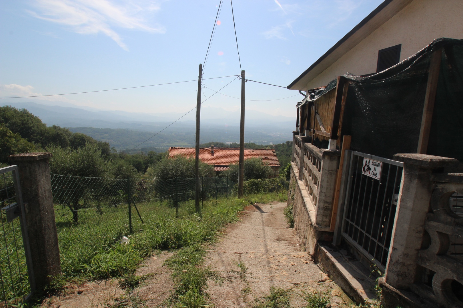 Rustico v Toskánsku na renovaci