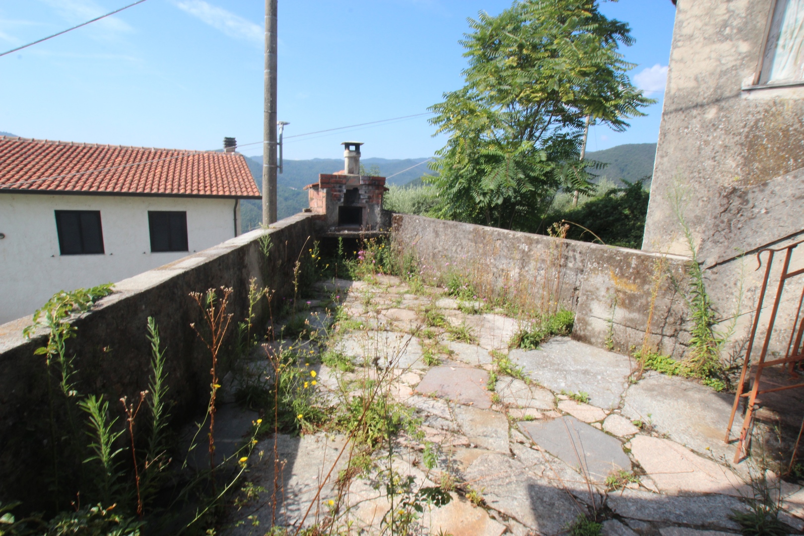 Rustico v Toskánsku na renovaci