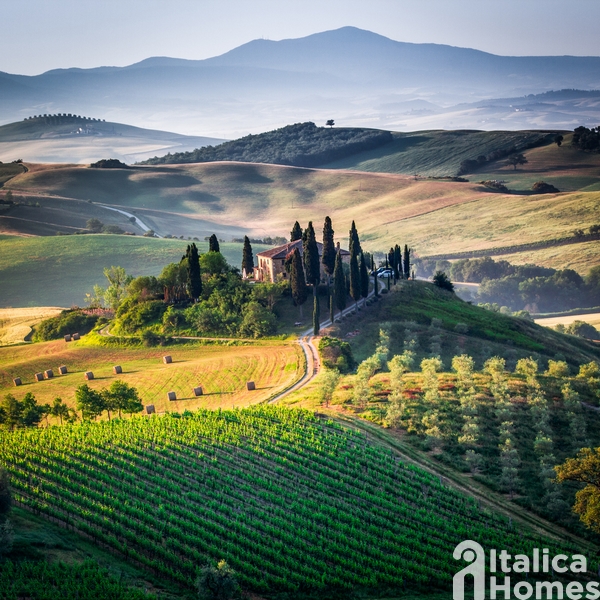 Hamlets in Tuscany