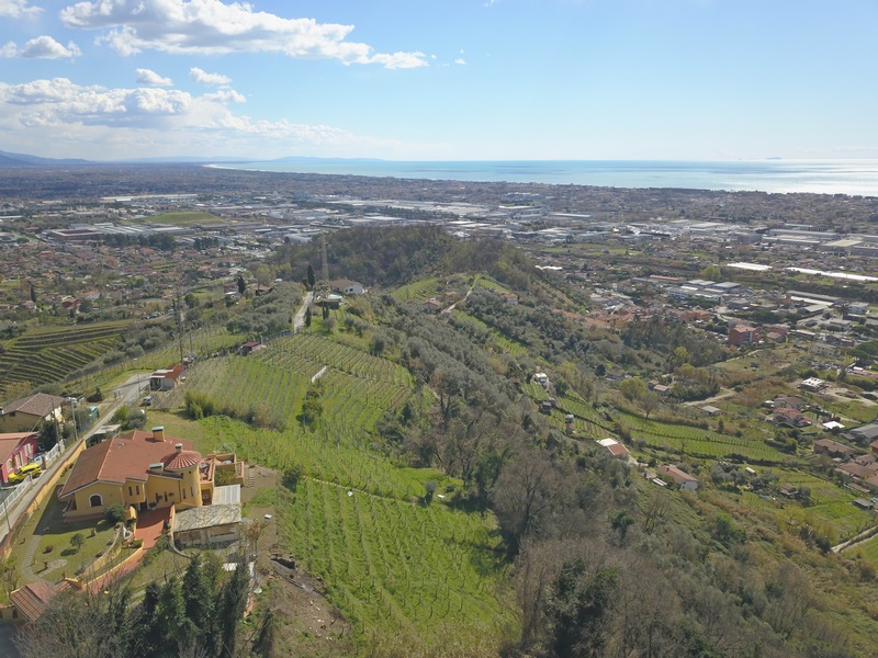 Villa con vista mare in Versilia