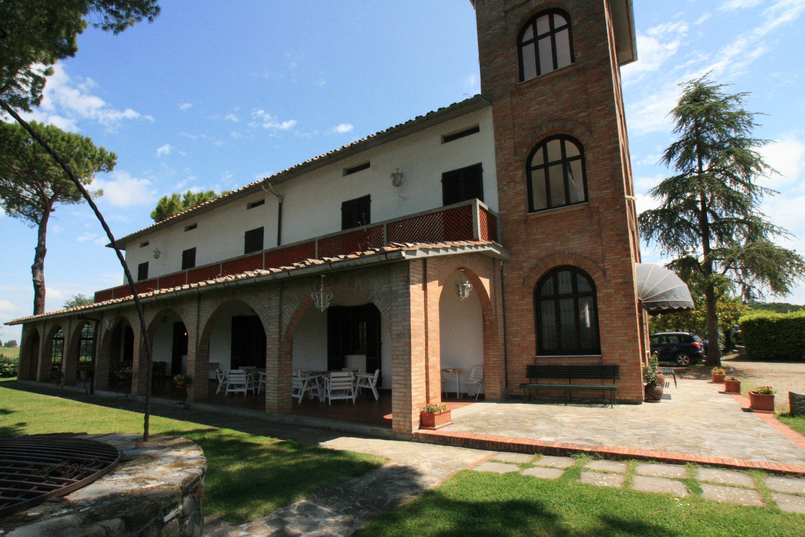 Agriturismo con produzione di vino