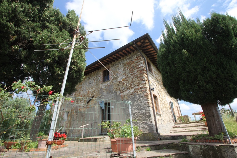 Large stone house with large view