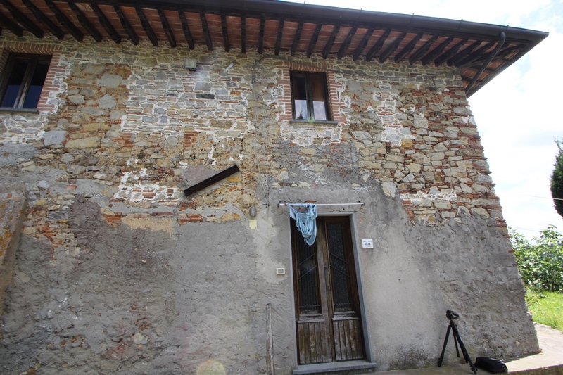 Large stone house with large view