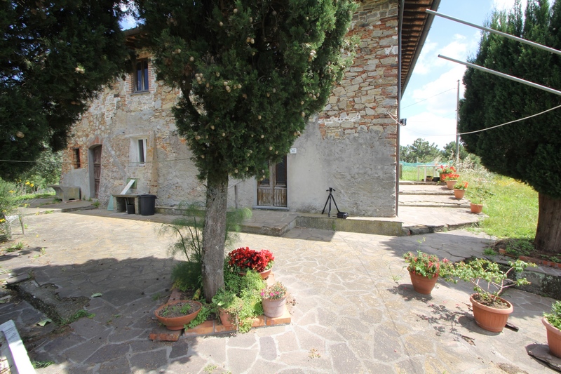 Large stone house with large view