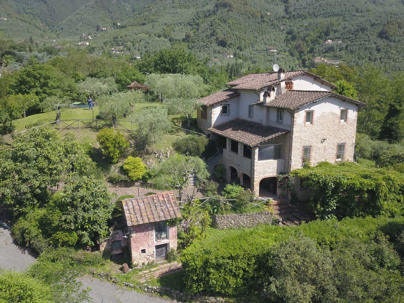 Secluded Rustic Villa Near Camaiore – Unique Estate with Terraces & Annexes