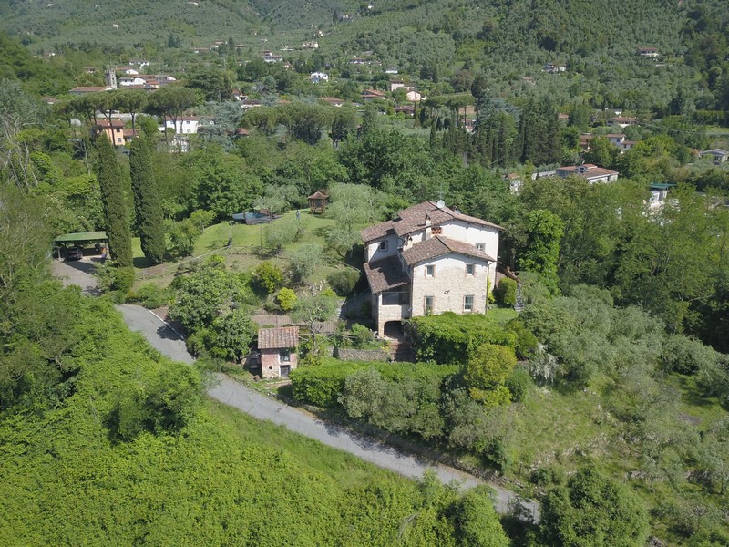 Secluded Rustic Villa Near Camaiore – Unique Estate with Terraces & Annexes
