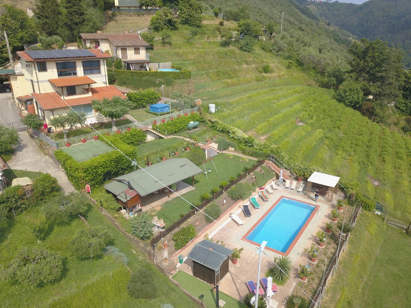 Tuscan Hillside Retreat with Pool & Sea Views – Near Camaiore