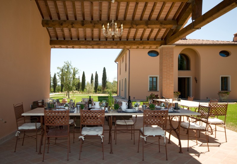 Villa di Lusso in Toscana con Piscina e Vista Panoramica – Vicino a San Gimignano
