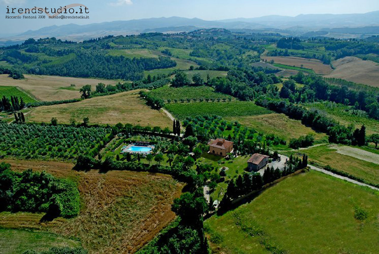 Villa di Lusso in Toscana con Piscina e Vista Panoramica – Vicino a San Gimignano