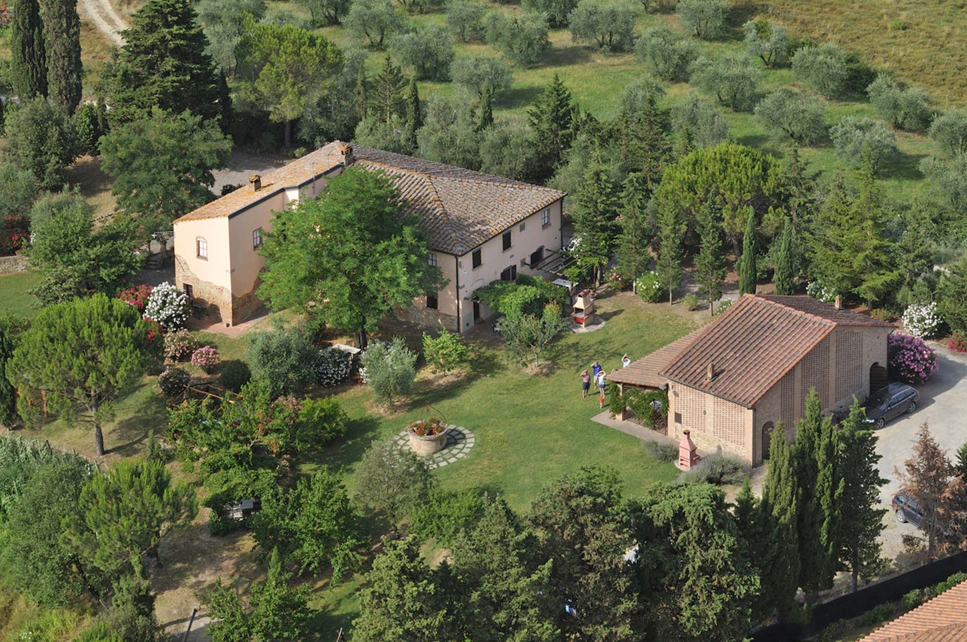 Agritourism in center of Tuscany