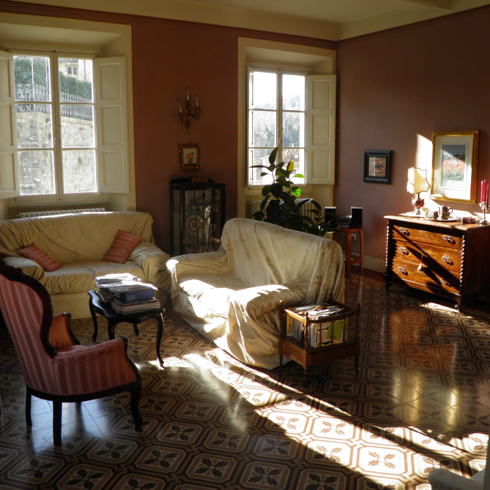 Historic building in Loro Ciuffenna – Panoramic Terrace & Garden