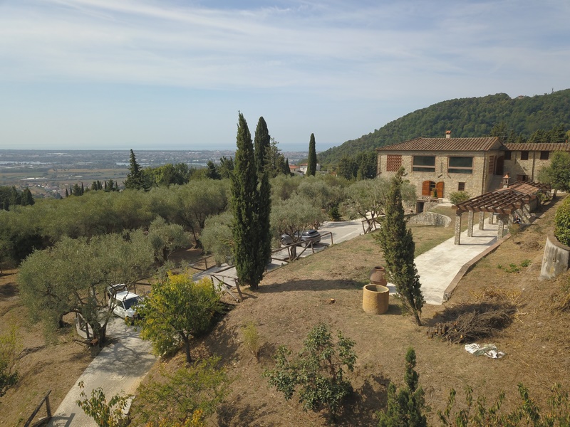 Versilia mit Meerblick