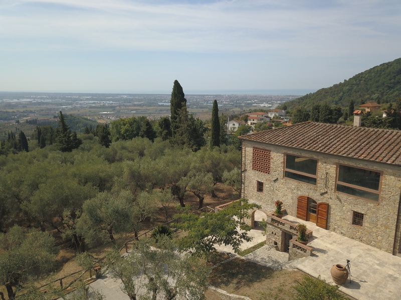 Versilia mit Meerblick