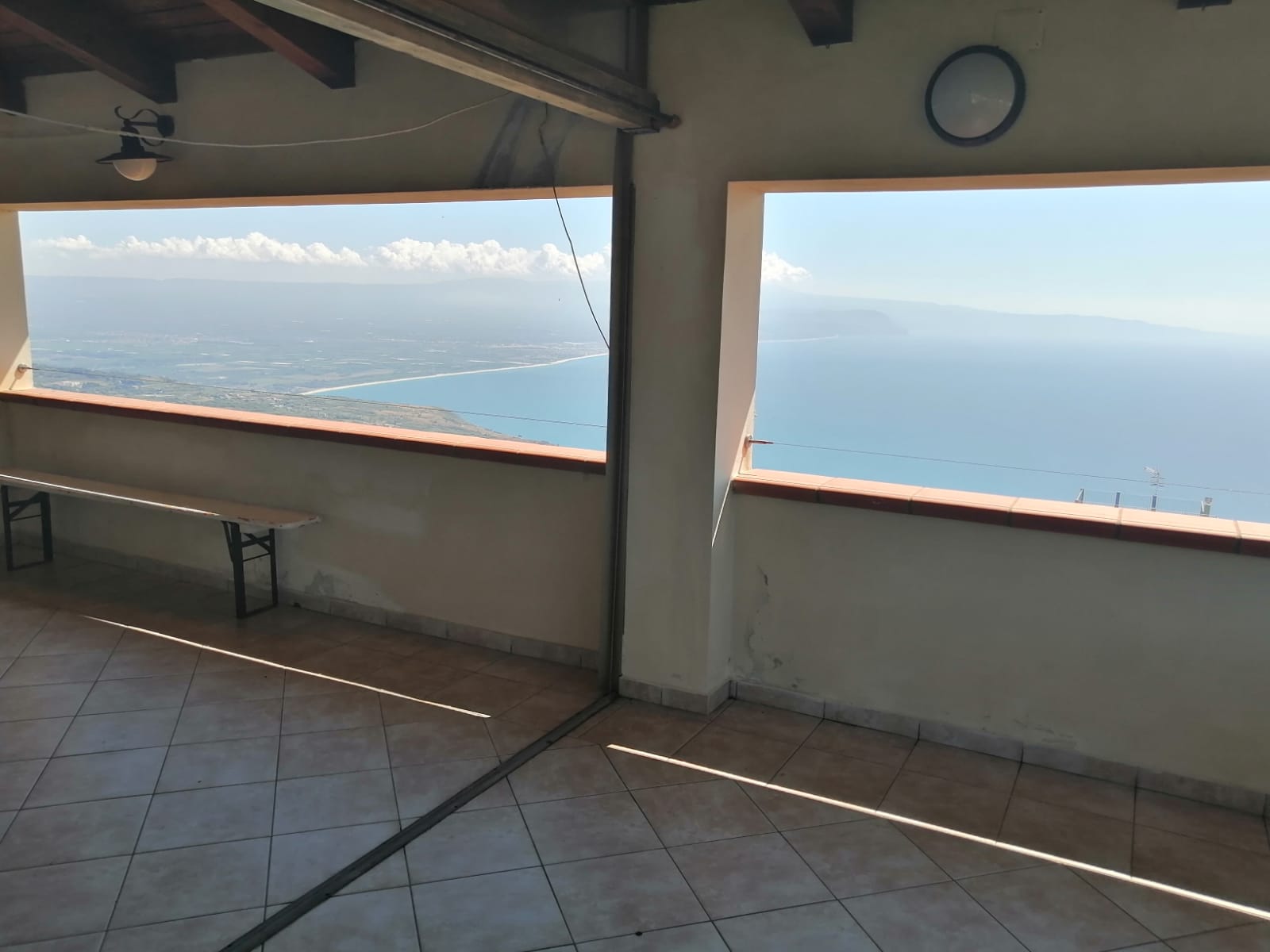Vila s výhledem na moře v Kalábrii
