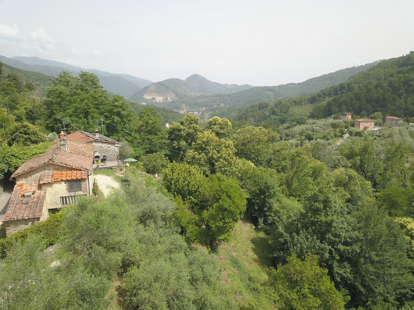 3 Steinhäuser in der Garfagnana