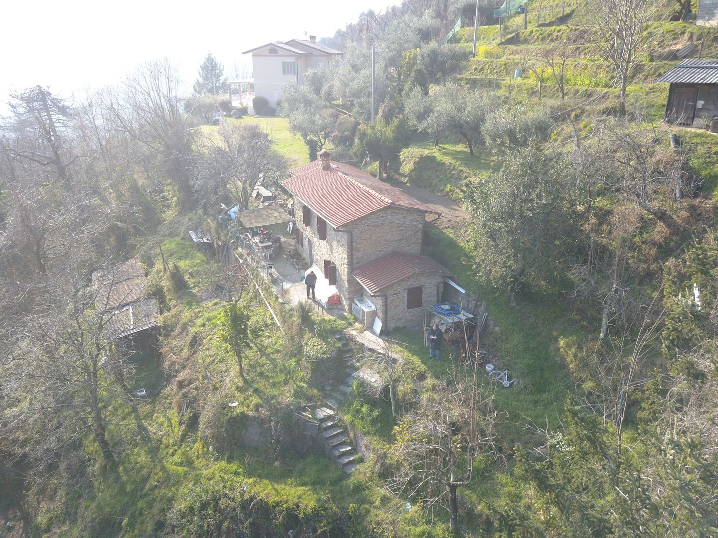 Rustic Stone House in Giustagnana – Sea View & Garden