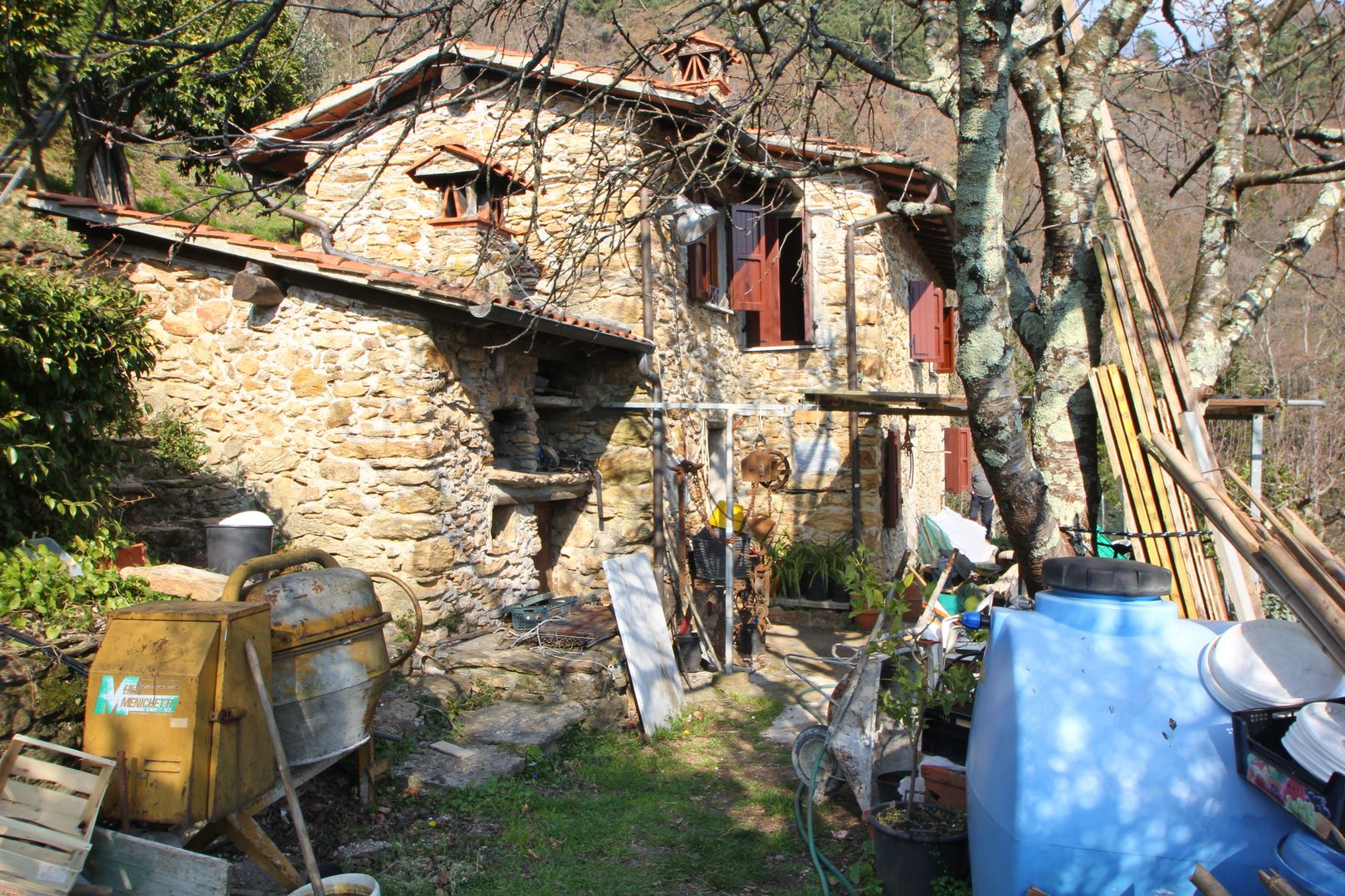 Rustic Stone House in Giustagnana – Sea View & Garden