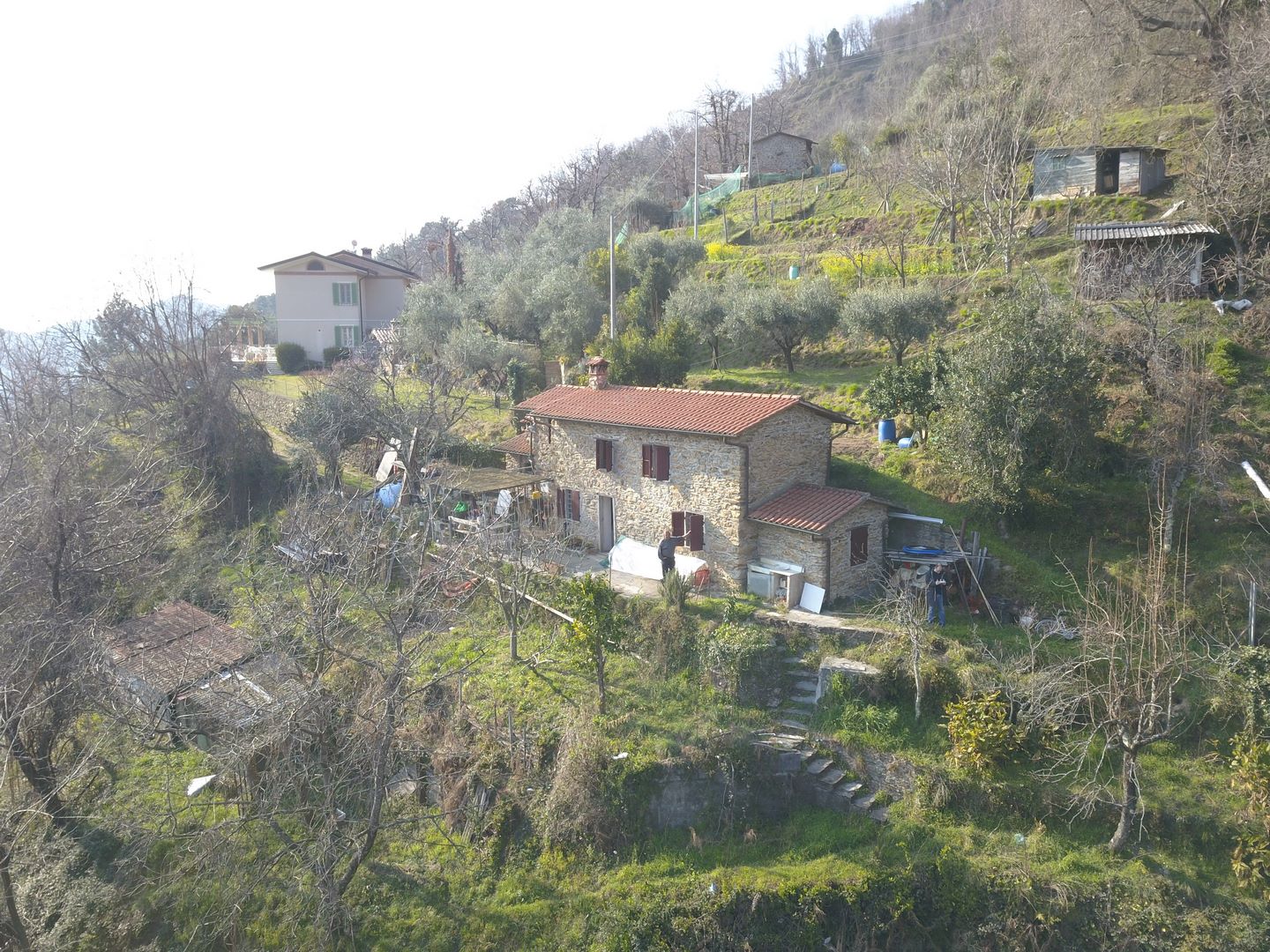 Rustic Stone House in Giustagnana – Sea View & Garden
