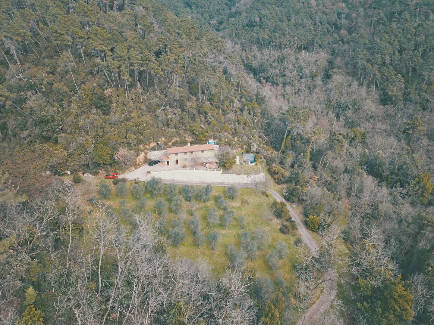 New stone house