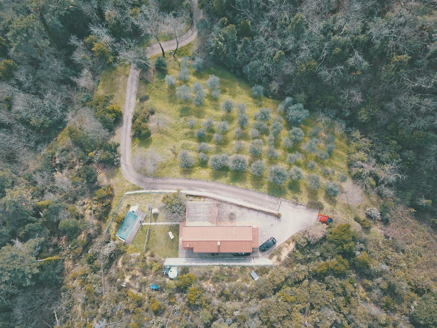 New stone house
