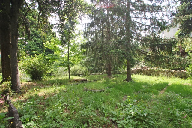 Villa antica con giardino alla italiana