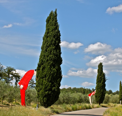 Zeitgenössische Kunst: Chianti-Skulpturenpark