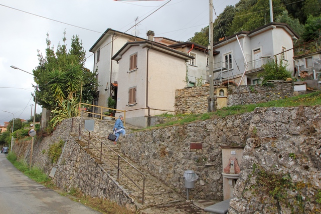 Rustic Stone Houses Above Pietrasanta with Courtyard