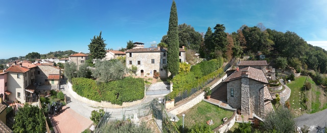Real tuscan stone house with sea view in Bargecchia