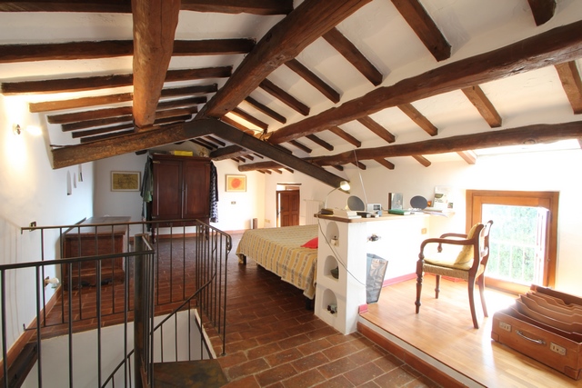 Real tuscan stone house with sea view in Bargecchia