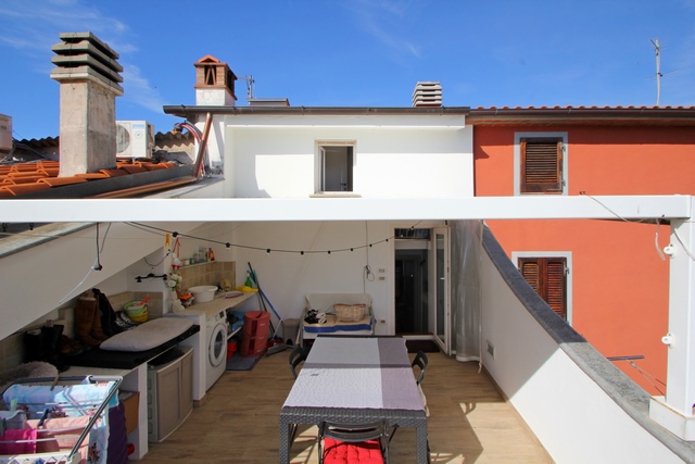 Well restored rustico with terrace and some sea view