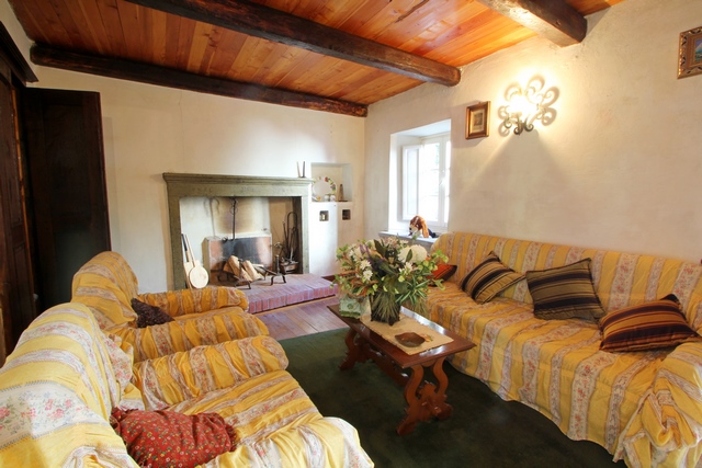 Typical stonehouse in Garfagnana