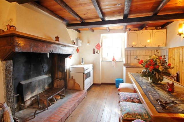 Typical stonehouse in Garfagnana