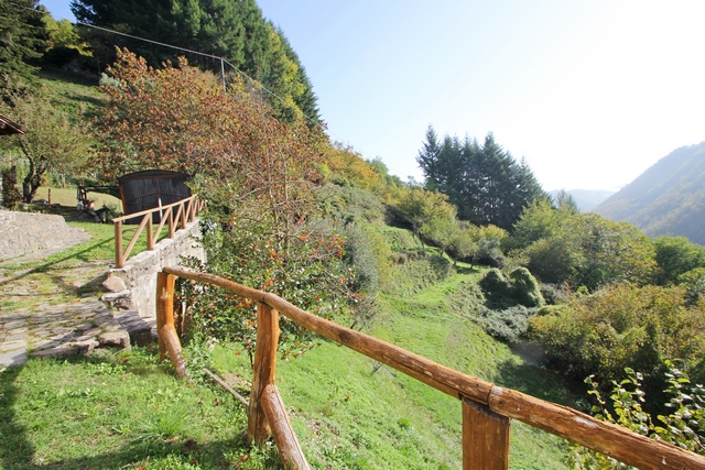 Typical stonehouse in Garfagnana