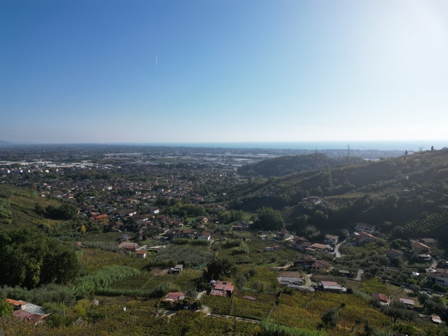 Villa in Tuscany with sea view and own vineyard